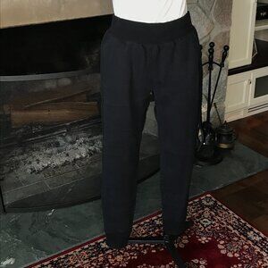 'Champion' Black Sweatpants - Size Large